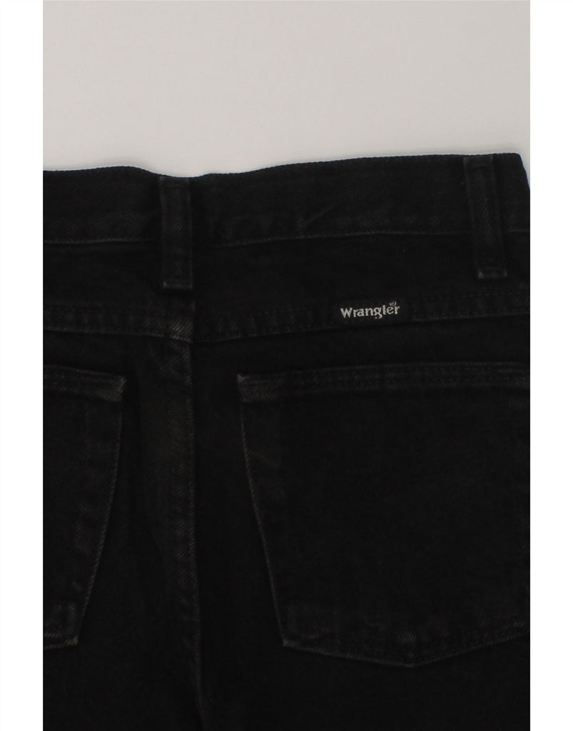 WRANGLER Boys Denim Shorts 9-10 Years W24  Black Cotton | Vintage Wrangler | Thrift | Second-Hand Wrangler | Used Clothing | Messina Hembry 