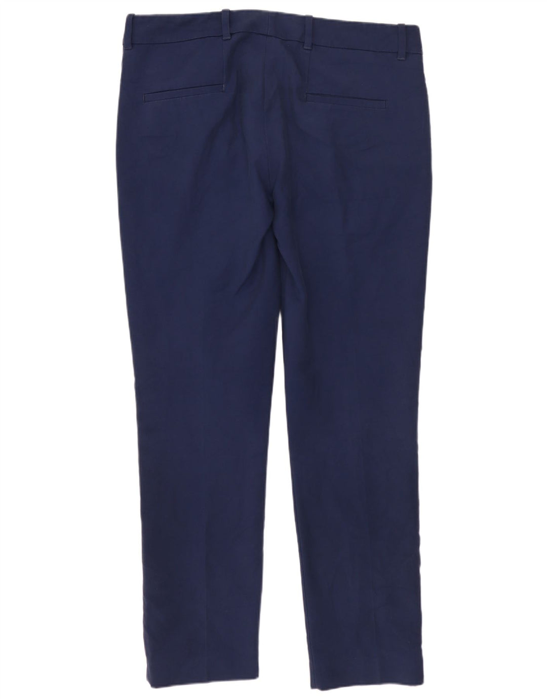 Zara Womens Slim Chino Trousers Medium W28 L28 Navy Blue