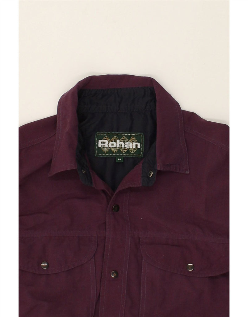 ROHAN Mens Shirt Medium Purple Polyamide | Vintage Rohan | Thrift | Second-Hand Rohan | Used Clothing | Messina Hembry 