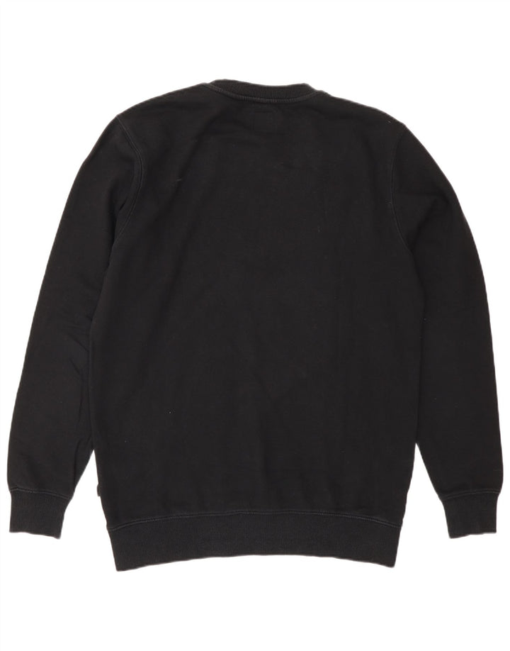 Vans Mens Graphic Sweatshirt Jumper Small Black Cotton