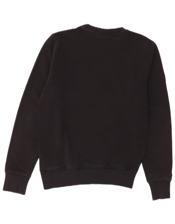 NFL Mens Raiders Graphic Sweatshirt Jumper Small Black Cotton
