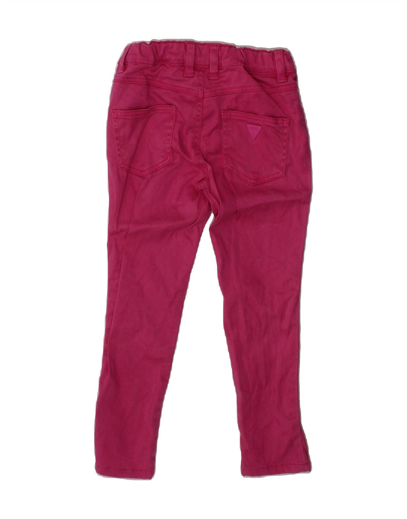 GUESS Girls Skinny Jeans 3-4 Years W18 L16 Pink Vintage Guess and Second-Hand Guess from Messina Hembry 