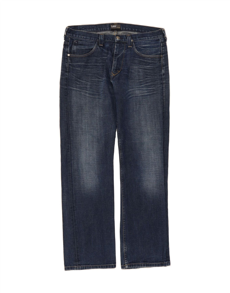 LEE Mens Kent Straight Jeans W33 L32 Blue Cotton Vintage Lee and Second-Hand Lee from Messina Hembry 