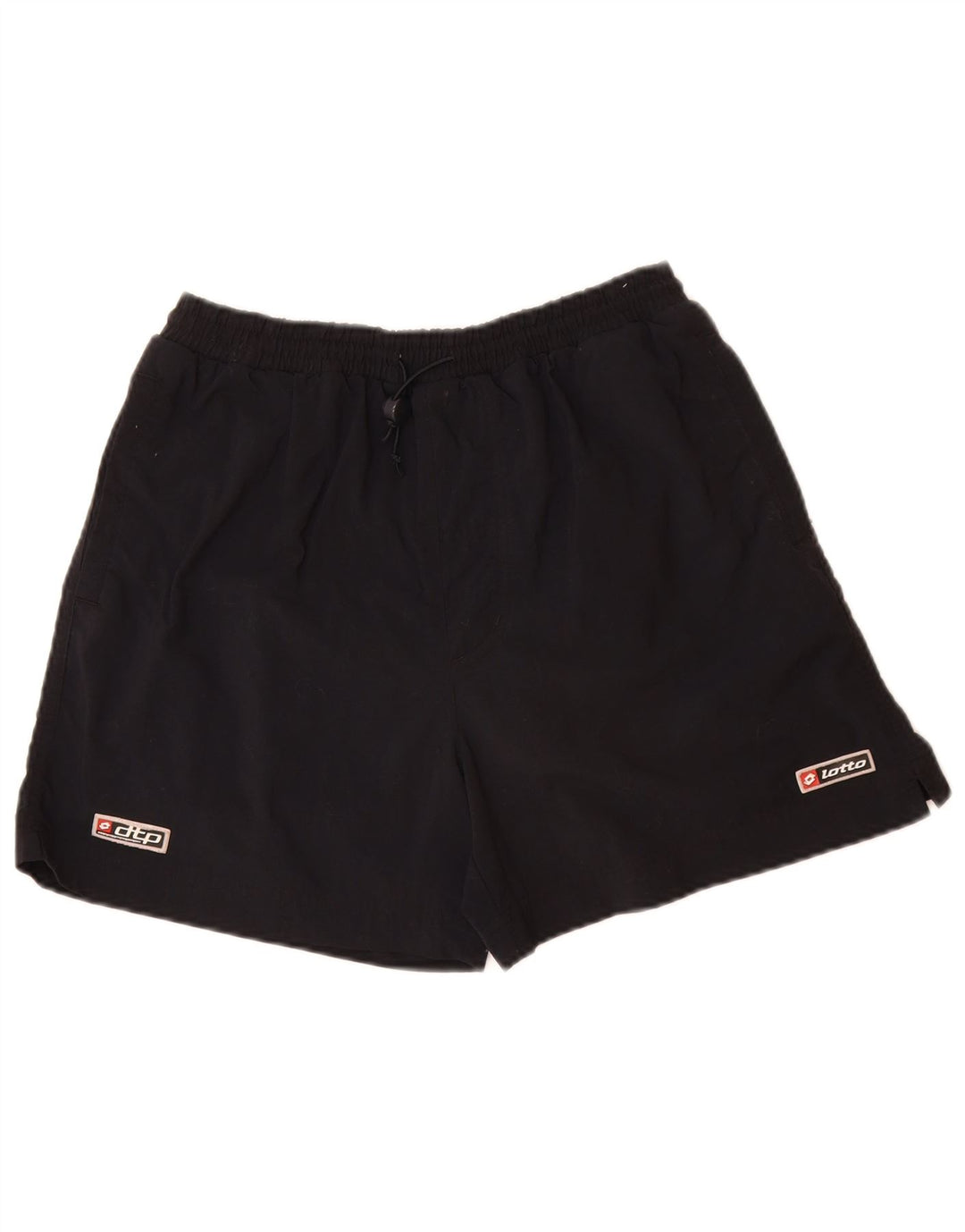 LOTTO Mens Sport Shorts UK 38/40 Medium Black Polyamide