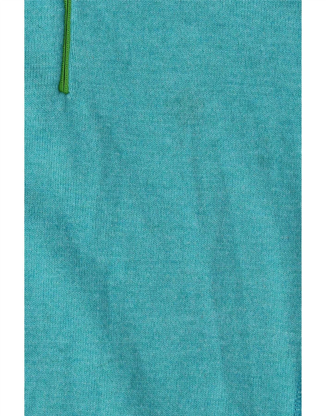 Eddie Bauer Womens Zip Neck Jumper Sweater UK 18 XL Blue Polyester