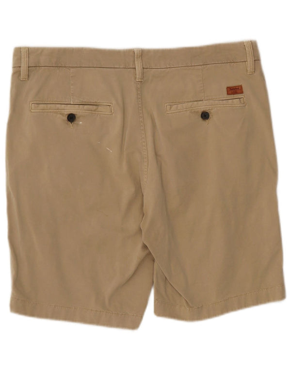 Timberland Mens Chino Shorts W34 Large  Beige Cotton