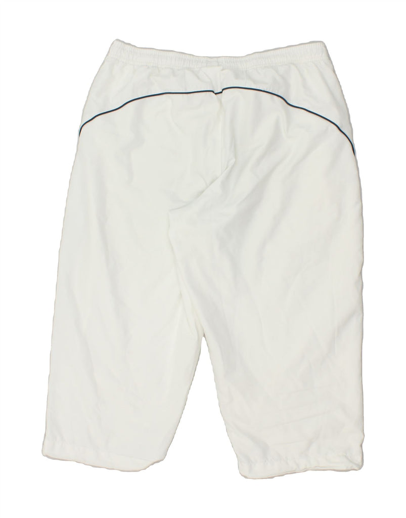 PUMA Mens Bermuda Sport Shorts Large White | Vintage Puma | Thrift | Second-Hand Puma | Used Clothing | Messina Hembry 