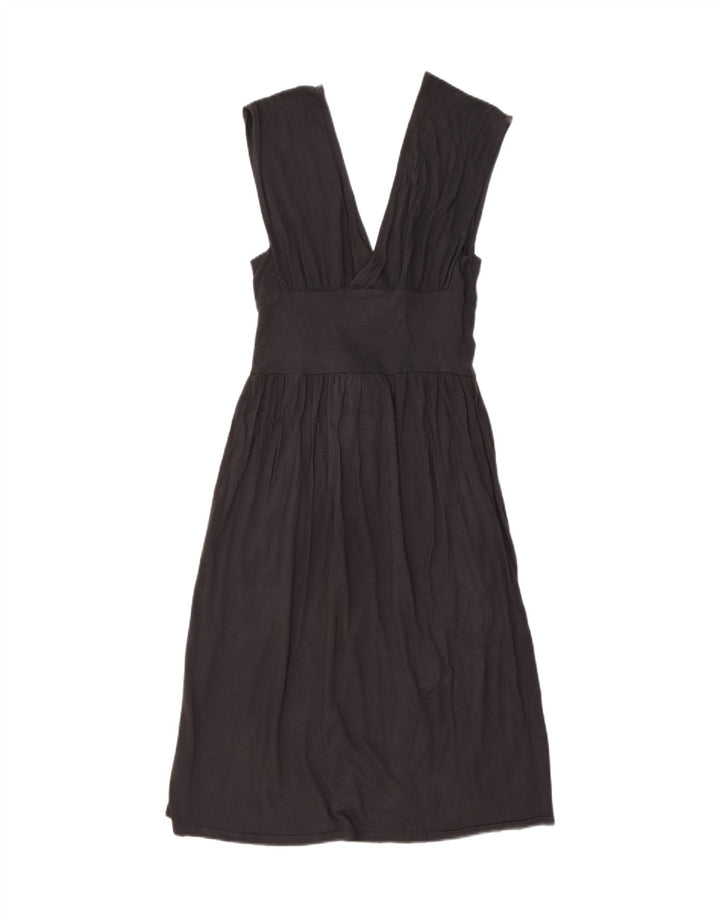 J. CREW Womens Oversized Sleeveless A-Line Dress UK 10 Small Grey Rayon Vintage J. Crew and Second-Hand J. Crew from Messina Hembry 