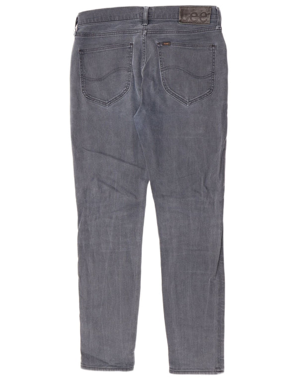 Lee Womens Tapered Slim Jeans W31 L30 Blue Cotton