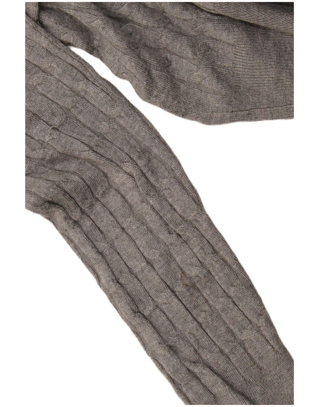 Zara Mens Crew Neck Jumper Sweater Medium Grey Viscose