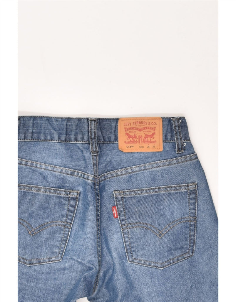 LEVI'S Boys 514 Straight Jeans 11-12 Years W26 L26  Blue Cotton | Vintage Levi's | Thrift | Second-Hand Levi's | Used Clothing | Messina Hembry 