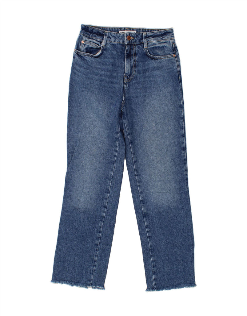 ZARA Womens Straight Jeans US 36 Small W27 L29 Blue Vintage Zara and Second-Hand Zara from Messina Hembry 