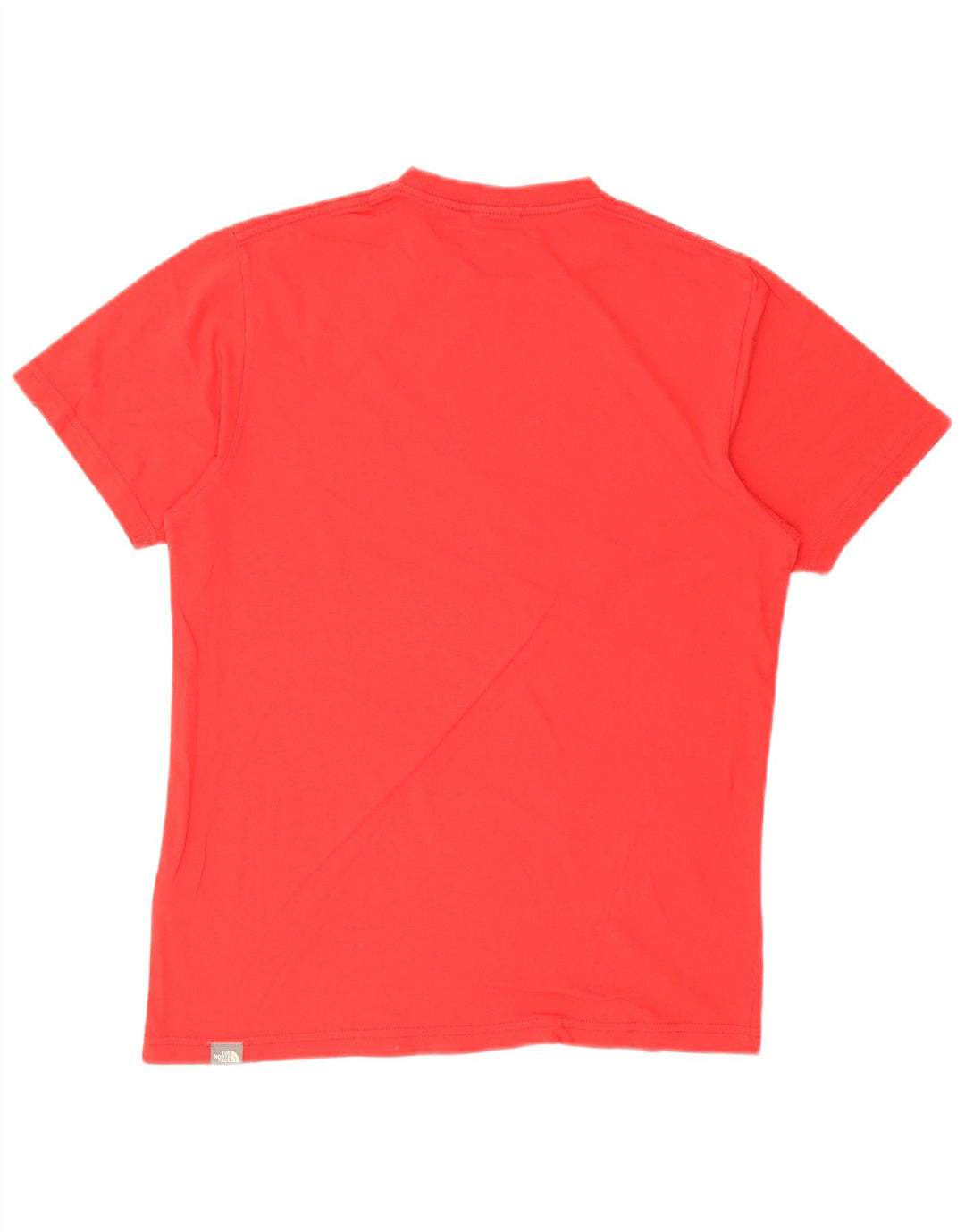 THE NORTH FACE Mens Graphic T-Shirt Top Small Red Cotton