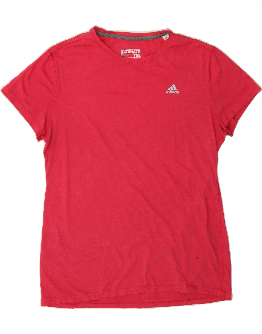 ADIDAS Womens Ultimate T-Shirt Top UK 18 XL Pink Polyester Vintage Adidas and Second-Hand Adidas from Messina Hembry 
