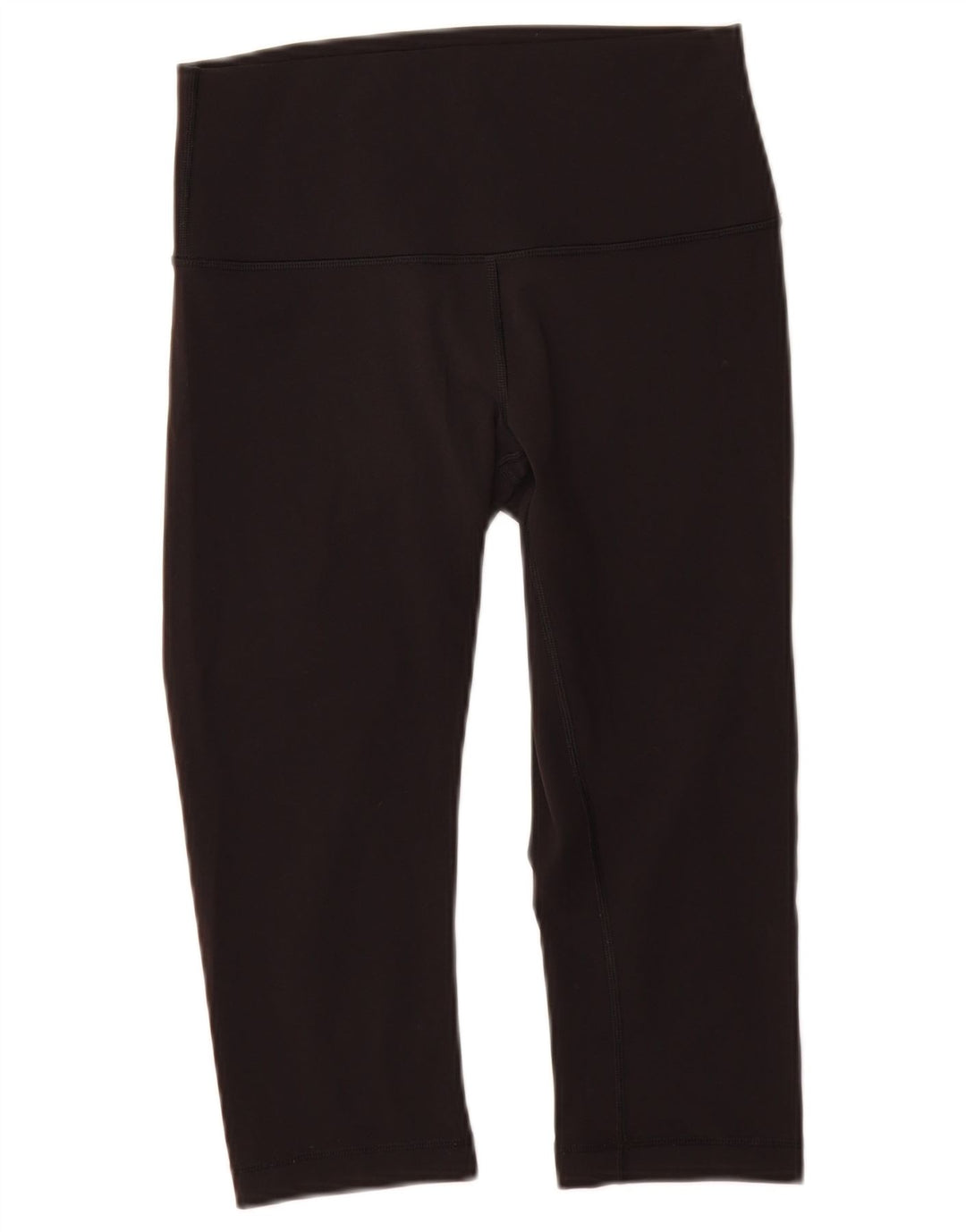 LULULEMON Womens Capri Leggings US 6 Medium  Black Nylon