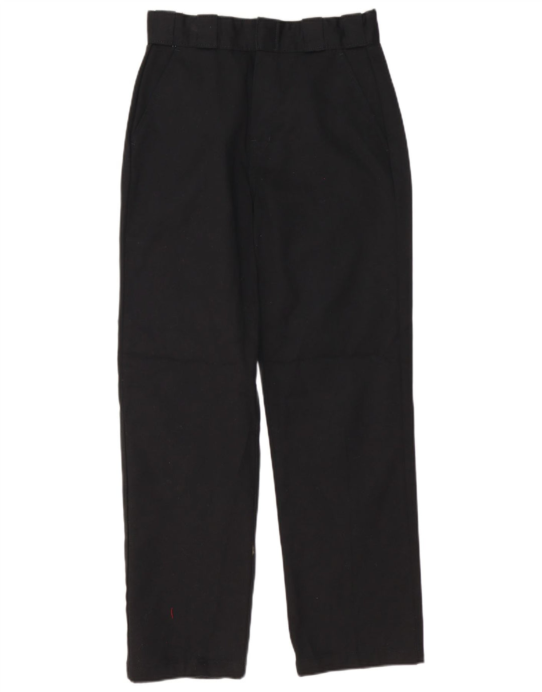Dickies Mens Straight Chino Trousers W26 L29 Black Polyester