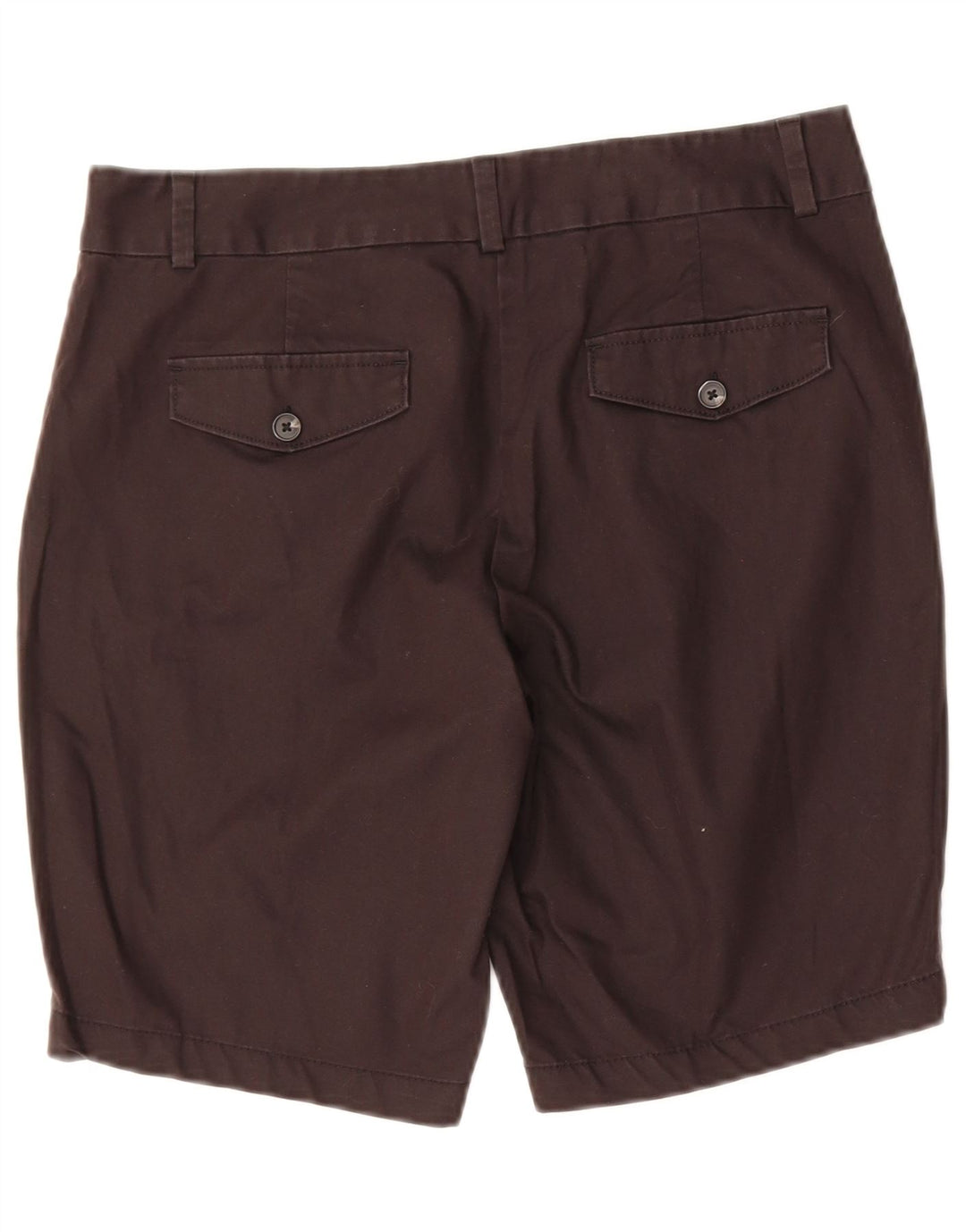 DOCKERS Womens Chino Shorts US 8 Medium W34 Black Cotton