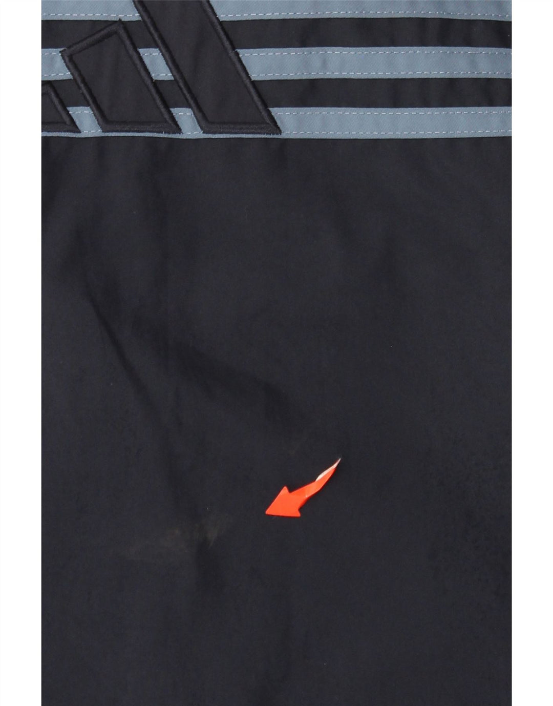 Adidas Mens Tracksuit Top Jacket UK 44/46 Large Navy Blue Colourblock