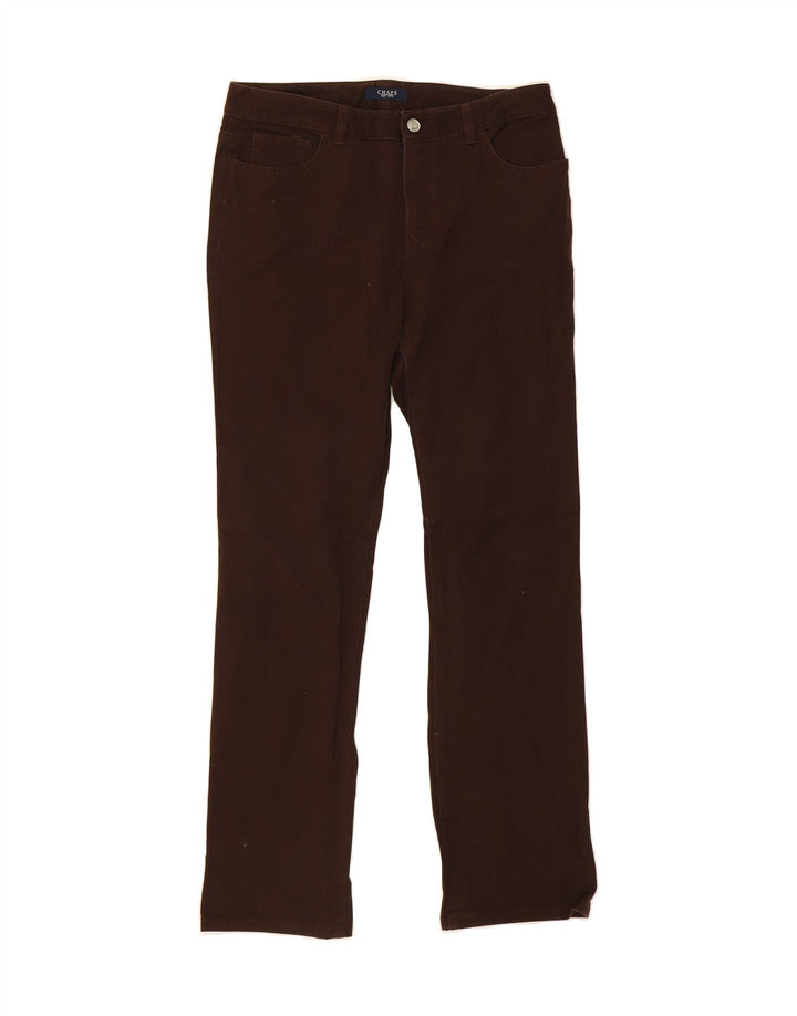 CHAPS Womens Straight Jeans US 8 Medium W30 L30 Brown Cotton Vintage Chaps and Second-Hand Chaps from Messina Hembry 