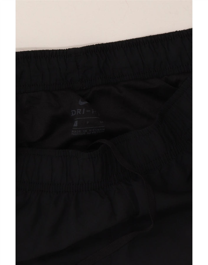 NIKE Womens Dri Fit Sport Shorts UK 8 Small  Black Polyester Vintage Nike and Second-Hand Nike from Messina Hembry 