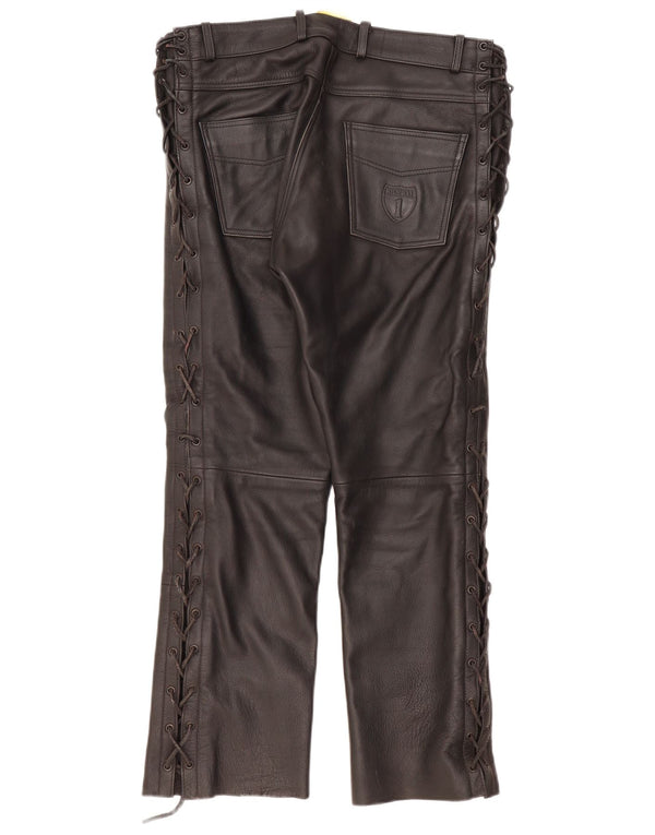 Highway 1 Womens Motorstyle Straight Trousers EU 42 Large W36 L29 Black