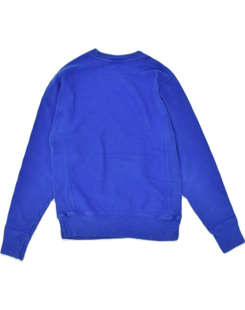 CHAMPION Mens Reverse Weave Sweatshirt Jumper Small Blue Cotton | Vintage Champion | Thrift | Second-Hand Champion | Used Clothing | Messina Hembry 