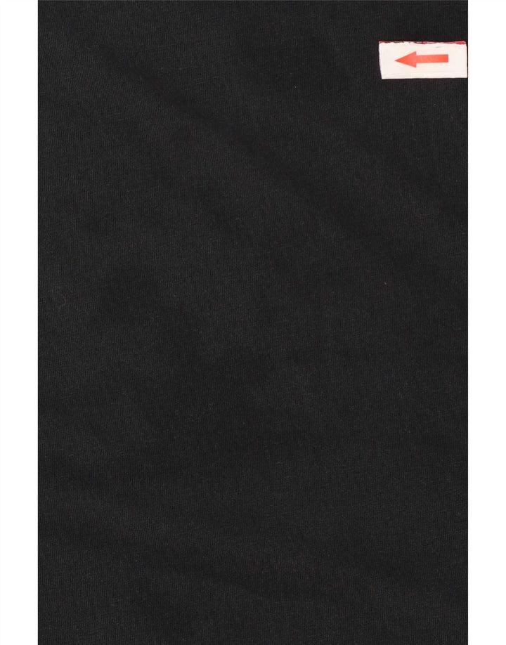Jack & Jones Mens T-Shirt Top Medium Navy Blue Cotton