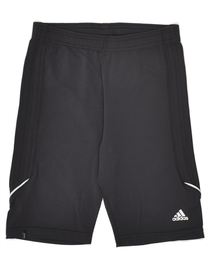 ADIDAS Mens Climalite Sport Shorts Medium Black Polyamide | Vintage Adidas | Thrift | Second-Hand Adidas | Used Clothing | Messina Hembry 