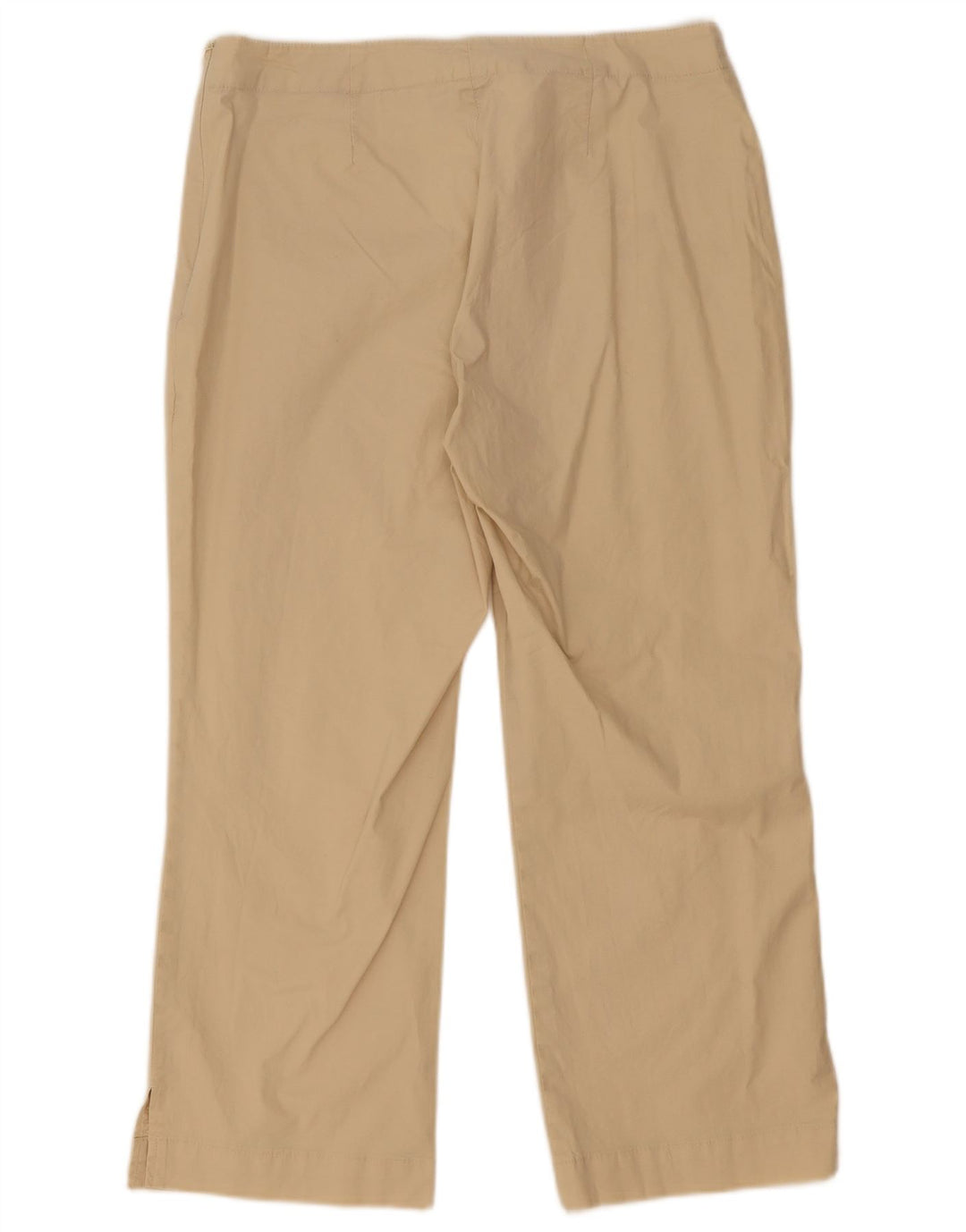 Gap Womens Cropped Trousers US 8 Medium W29 L23 Beige Cotton
