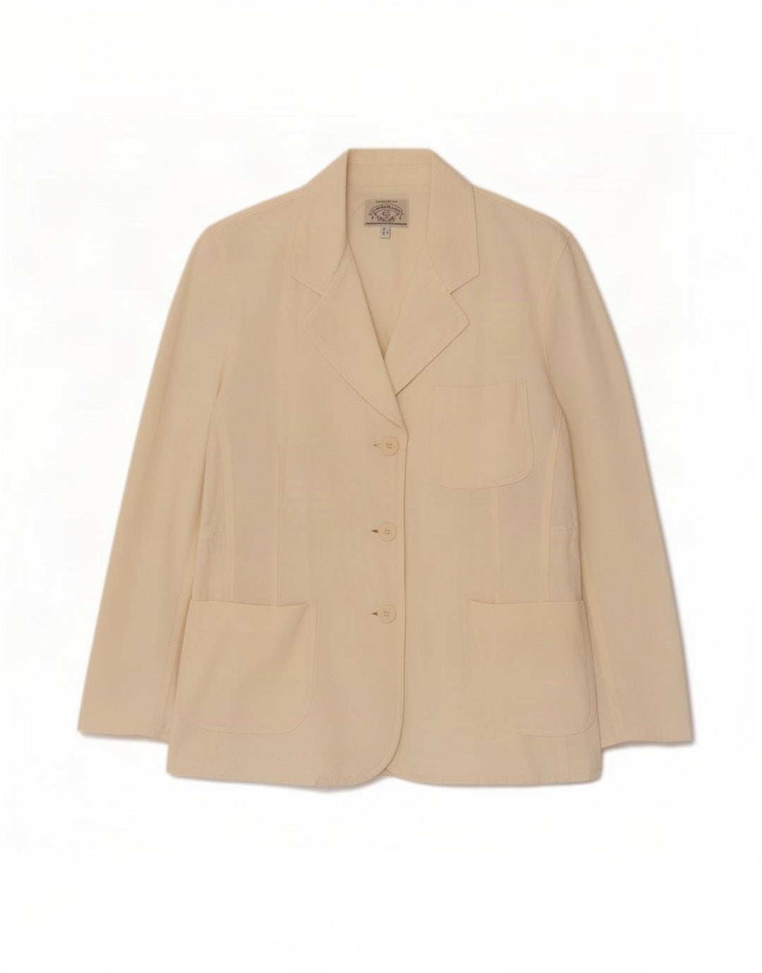Armani Jeans Womens 3 Button Blazer Jacket IT 44 Medium White