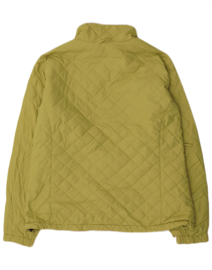 Columbia Womens Quilted Jacket UK 18 XL Green Polyester