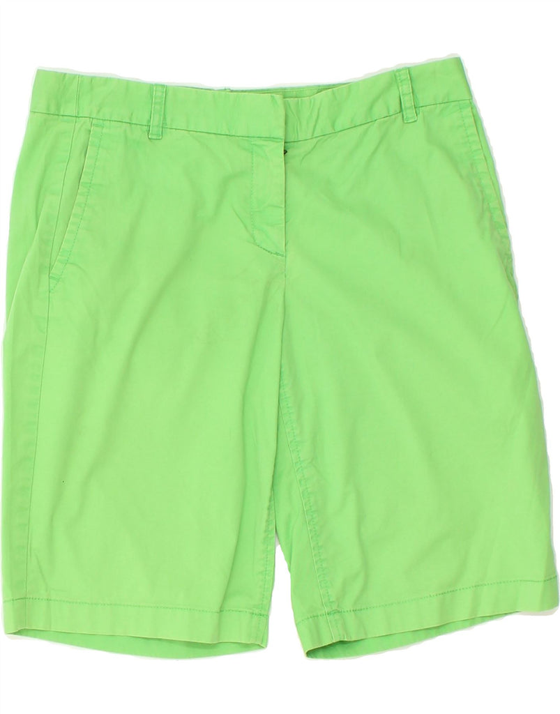 J. CREW Womens Chino Shorts US 2 XS W28  Green | Vintage J. Crew | Thrift | Second-Hand J. Crew | Used Clothing | Messina Hembry 