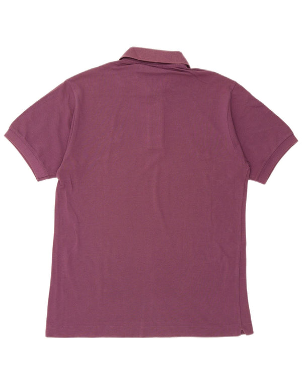 Lacoste Mens Polo Shirt Size 3 Small Purple Cotton