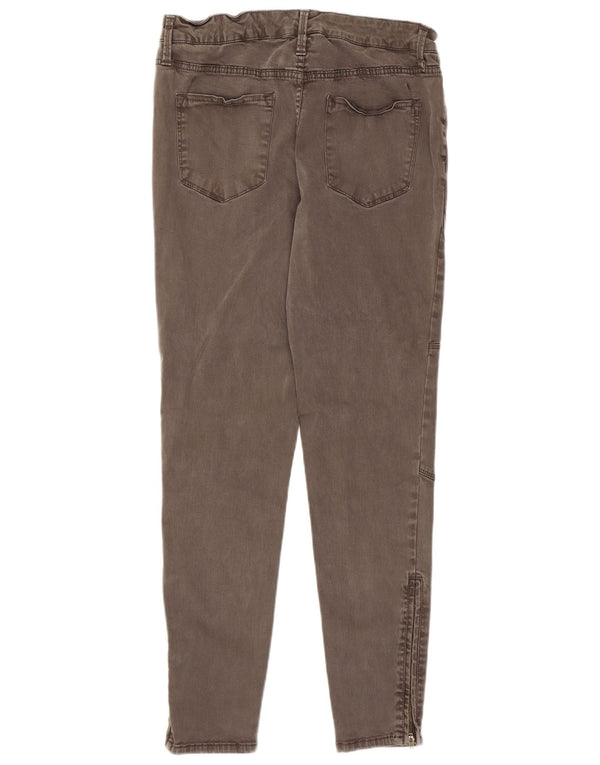 Mossimo Womens Super Strech Jegging Jeans US 10 Large W30 L27 Grey Cotton