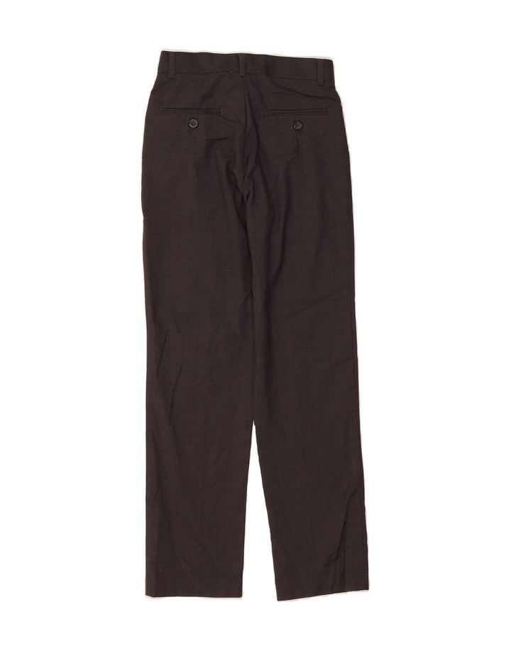 IZOD Boys Slim Suit Trousers 11-12 Years W24 L27 Grey Polyester Vintage Izod and Second-Hand Izod from Messina Hembry 