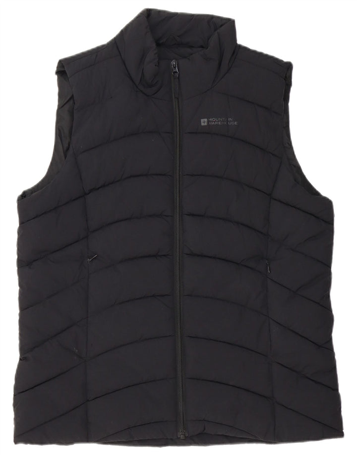 Mountain Warehouse Womens Padded Gilet UK 16 Large Black Polyester
