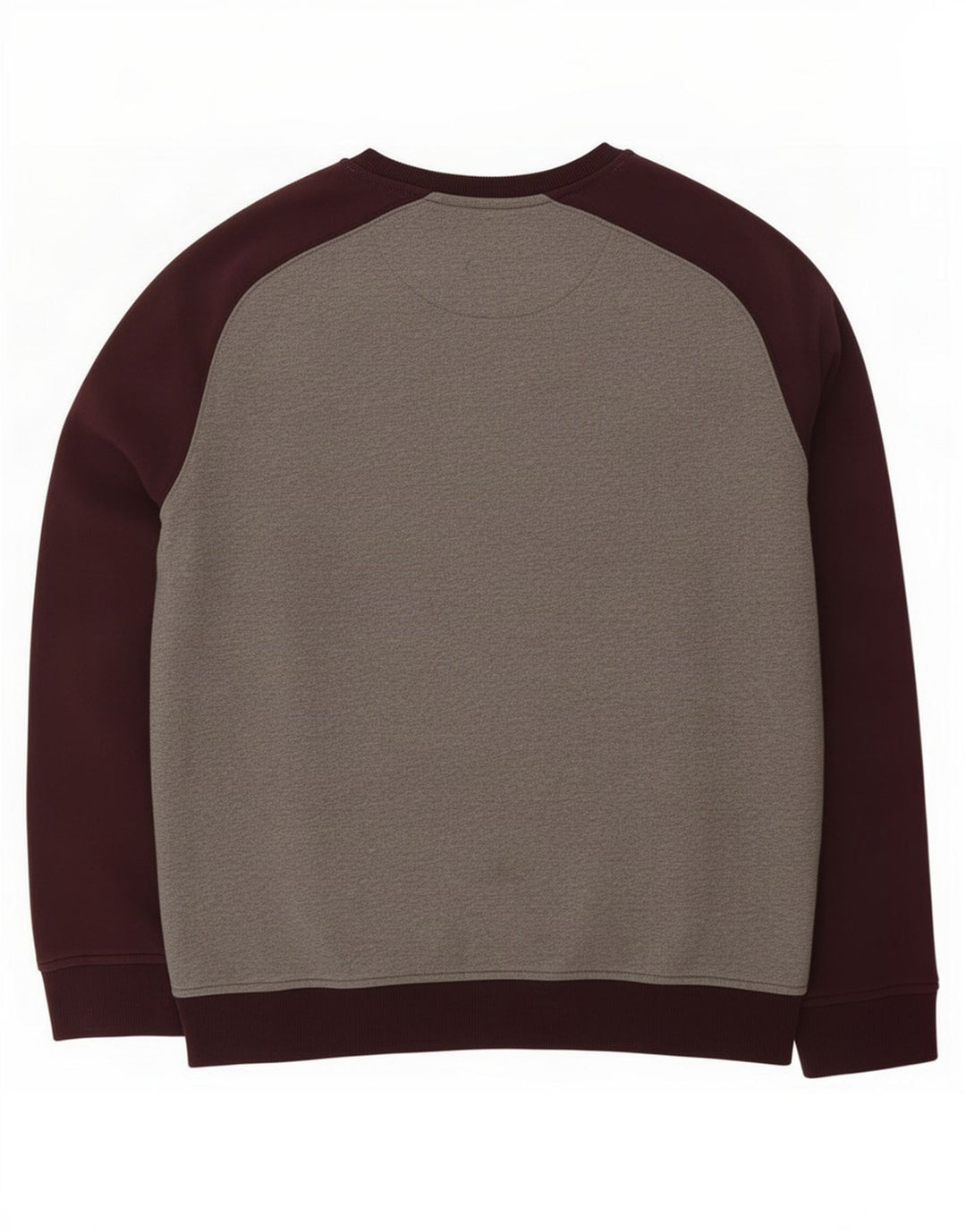 Lyle & Scott Mens Sweatshirt Jumper Large Grey Colourblock Cotton