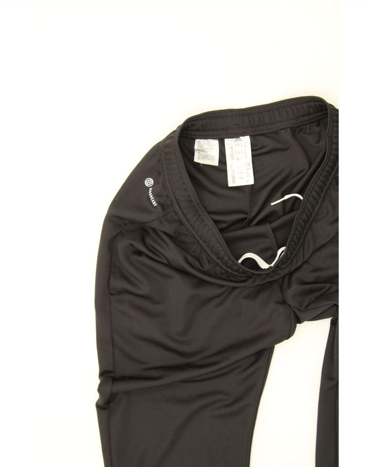 ADIDAS Mens Aeroready Graphic Tracksuit Trousers Medium  Black Polyester Vintage Adidas and Second-Hand Adidas from Messina Hembry 