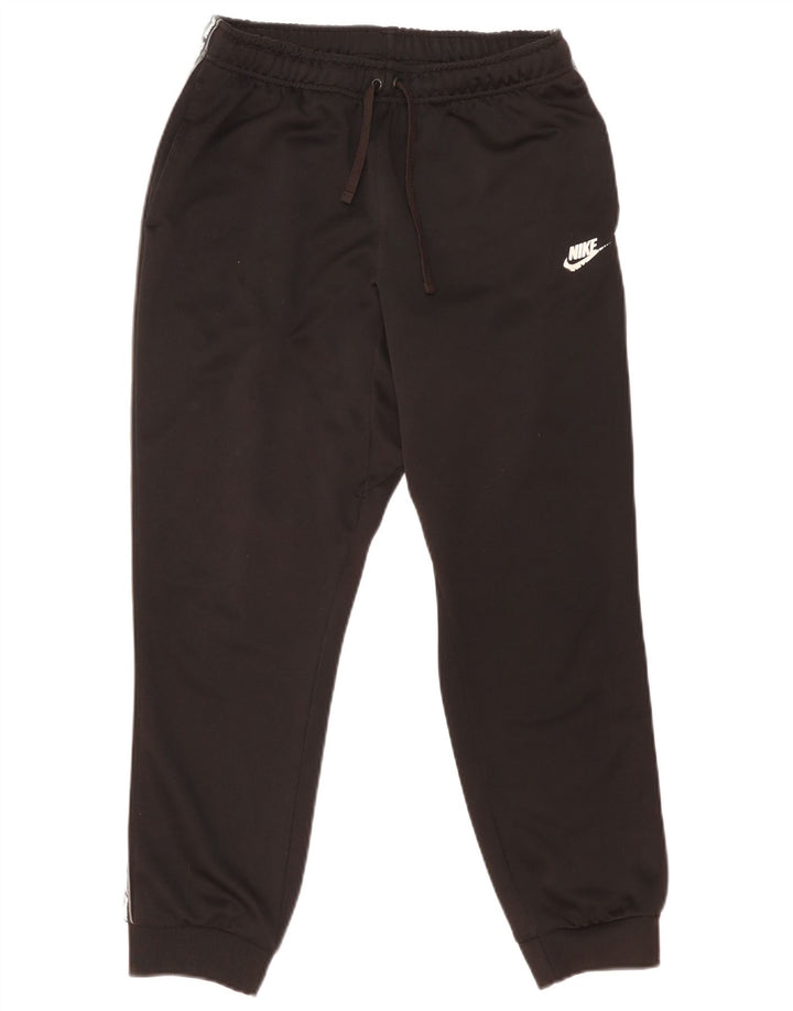 Nike Mens Graphic Tracksuit Trousers Joggers Medium  Black Polyester