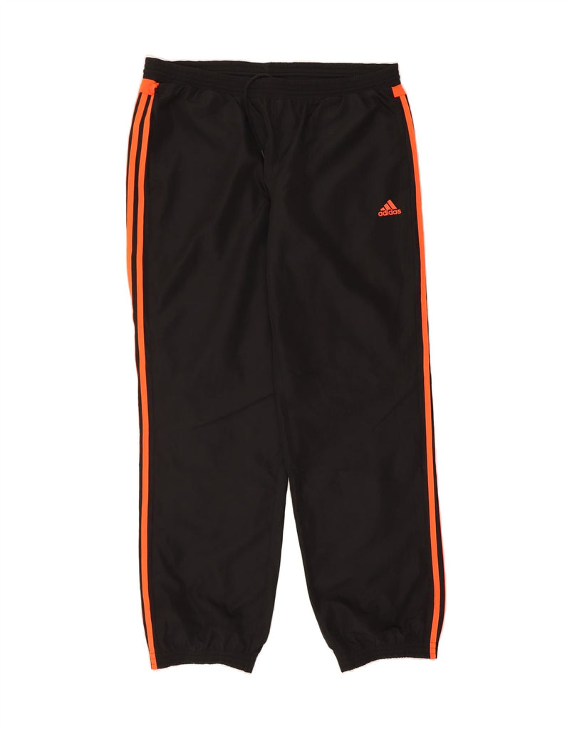 ADIDAS Mens Tracksuit Trousers Joggers XL  Black Polyester Vintage Adidas and Second-Hand Adidas from Messina Hembry 