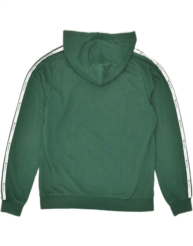 CHAMPION Boys Hoodie Jumper 15-16 Years 2XL Green Cotton | Vintage Champion | Thrift | Second-Hand Champion | Used Clothing | Messina Hembry 