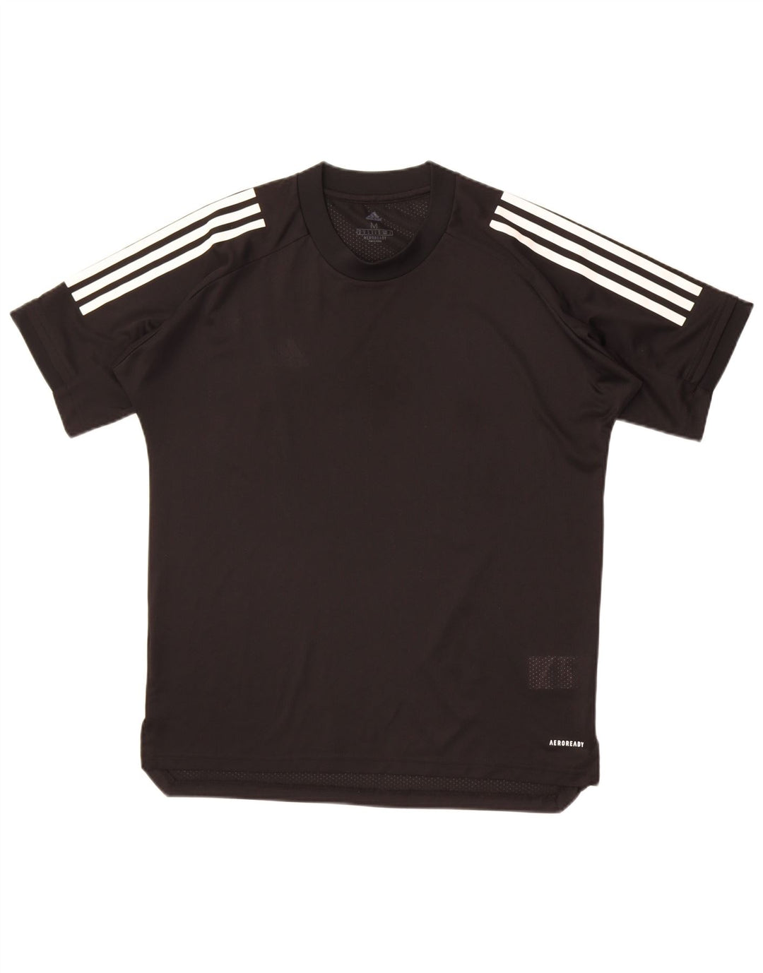 Adidas Mens Aeroready T-Shirt Top Medium Black Polyester
