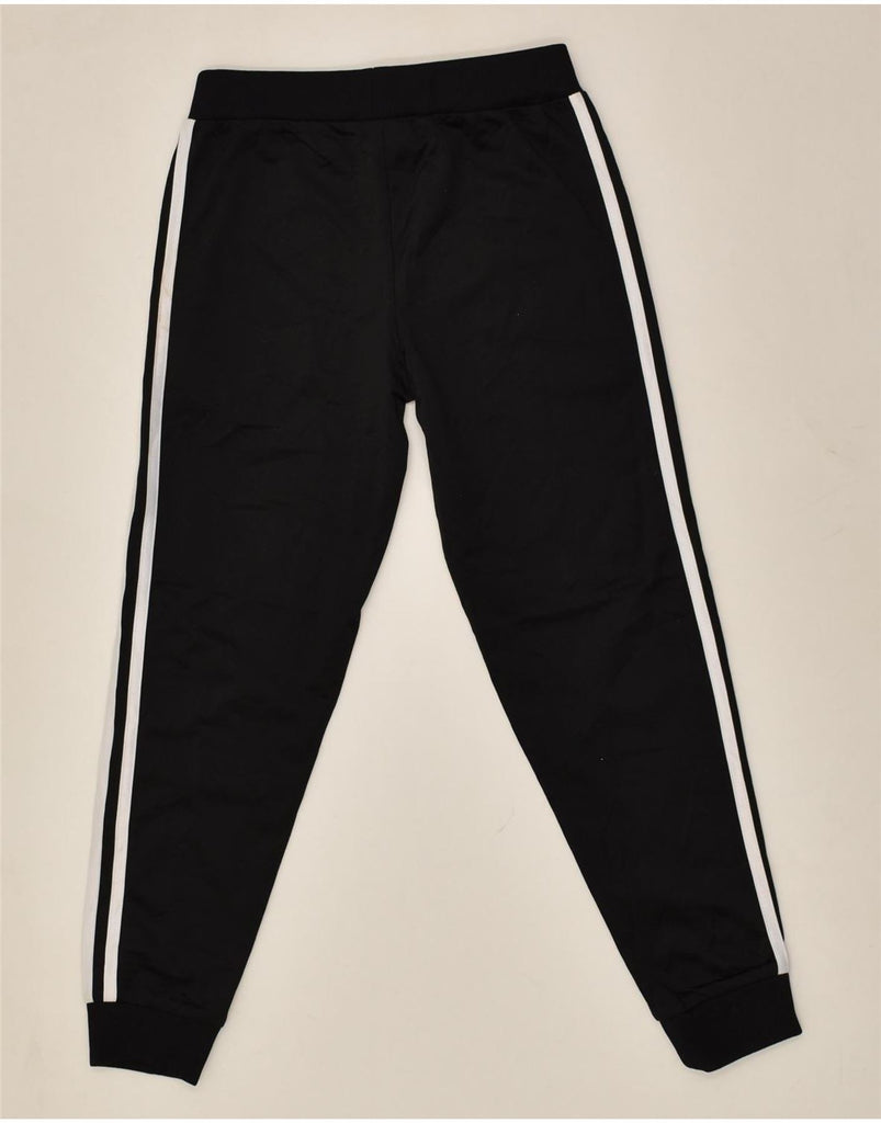 ADIDAS Boys Tracksuit Trousers Joggers 7-8 Years Small Black Polyester | Vintage Adidas | Thrift | Second-Hand Adidas | Used Clothing | Messina Hembry 