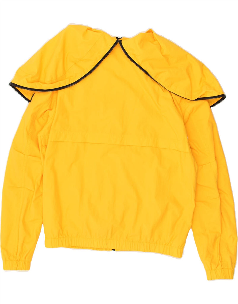 CALVIN KLEIN Womens Loose Fit Rain Jacket UK 14 Medium Yellow Polyamide | Vintage Calvin Klein | Thrift | Second-Hand Calvin Klein | Used Clothing | Messina Hembry 