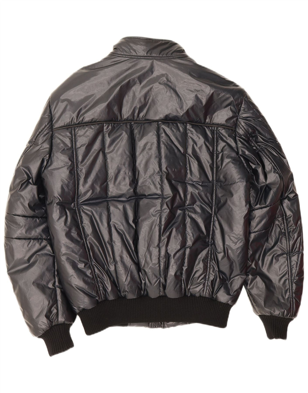 Refrigiwear Mens Padded Jacket UK 40 Large Black Polyester