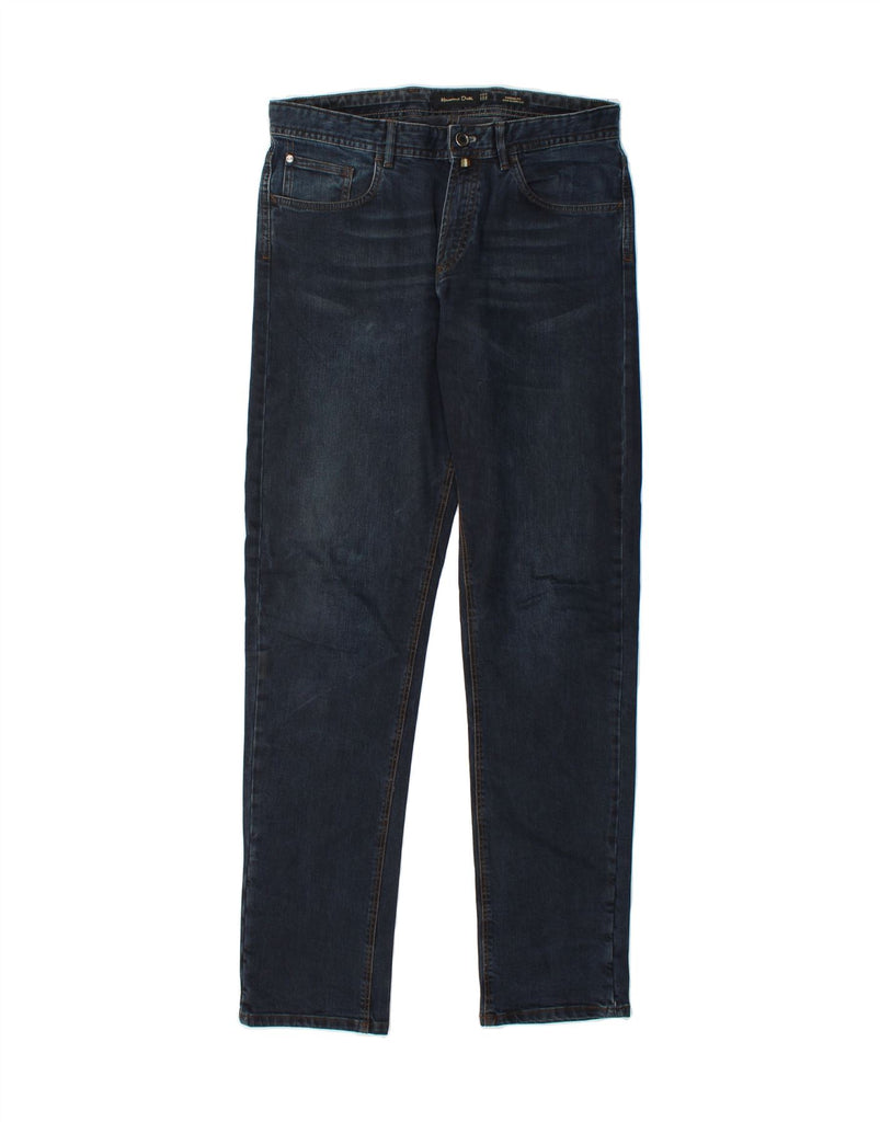 MASSIMO DUTTI Womens Slim Jeans EU 40 Medium W31 L33 Navy Blue Vintage Massimo Dutti and Second-Hand Massimo Dutti from Messina Hembry 