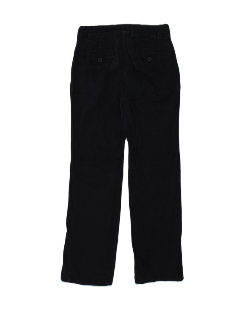 CHAPS Girls Straight Casual Trousers 11-12 Years W25 L26 Navy Blue Cotton | Vintage Chaps | Thrift | Second-Hand Chaps | Used Clothing | Messina Hembry 