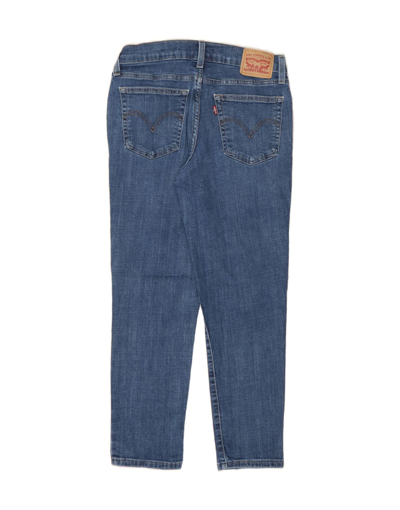 LEVI'S Womens Boyfriend Crop Slim Jeans W27 L26 Blue Cotton Vintage Levi's and Second-Hand Levi's from Messina Hembry 