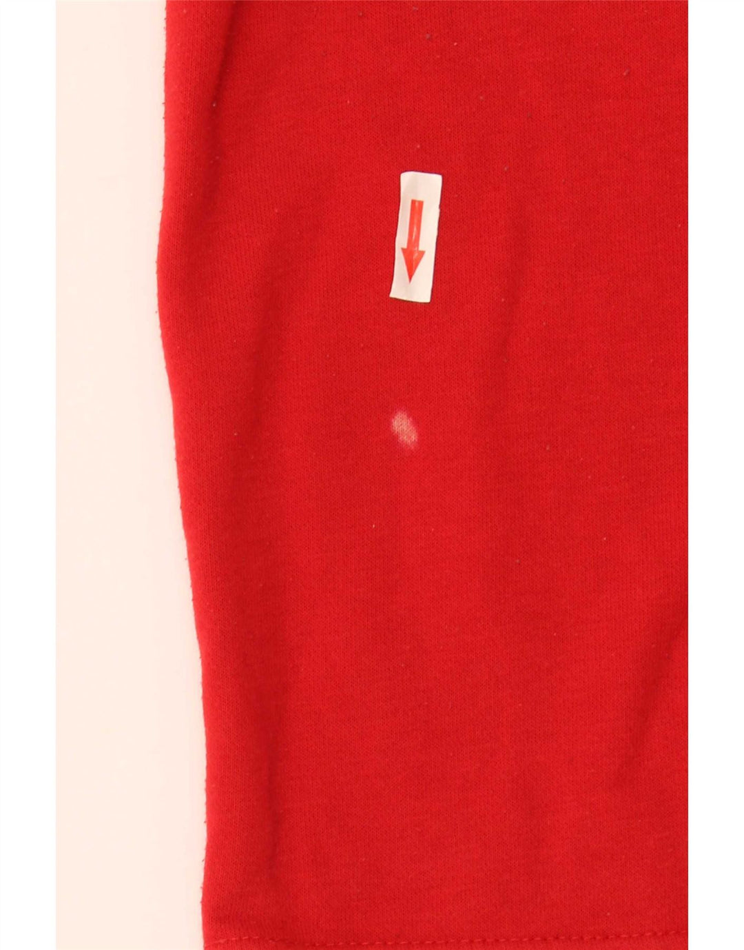 Zara Womens Oversized Crop Roll Neck Sweatshirt Jumper UK 18 XL Red