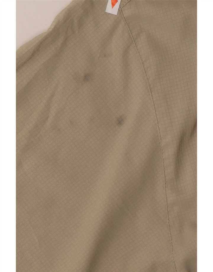 Columbia Mens Omni-Shade Shirt XL Khaki Polyester